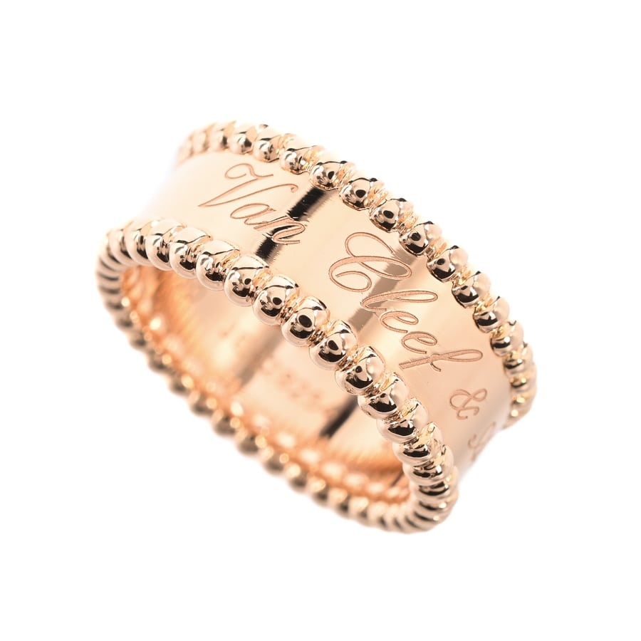 【中古A品】  ヴァンクリーフアーペル ペルレ シニアチュール  VCARN32448 K18ピンクゴールド THE YOKOHAMA FRONT