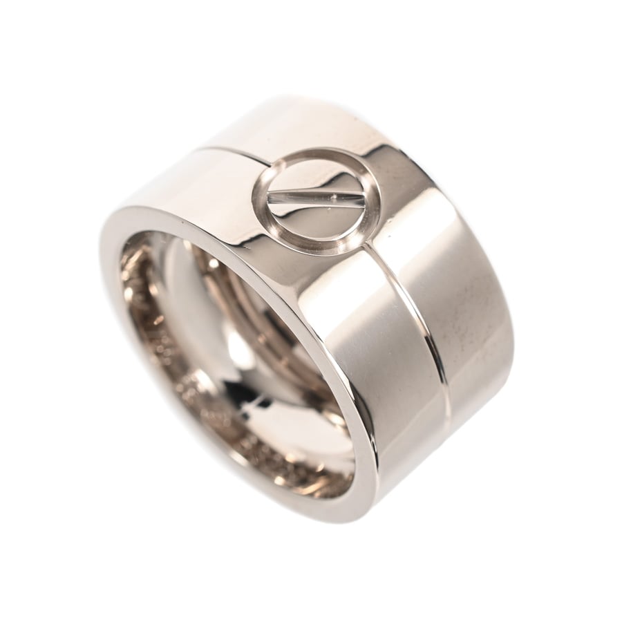 【中古A品】  カルティエ ハイラブリング   K18ホワイトゴールド THE YOKOHAMA FRONT