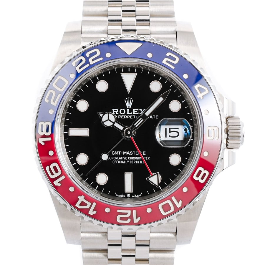【中古A品】  ロレックス GMTマスター2  126710BLRO/J ステンレス 銀座