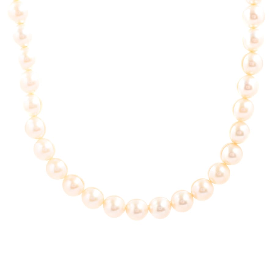 【中古A品】  タサキ マベパール ネックレス   シルバー THE YOKOHAMA FRONT