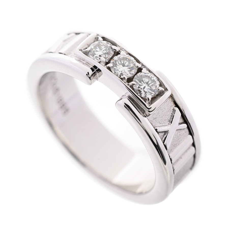 【中古A品】  ティファニー アトラス   K18ホワイトゴールド 横浜関内店