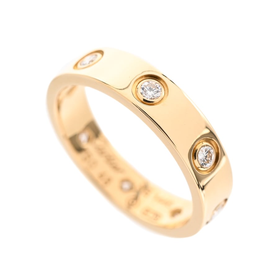 【中古A品】  カルティエ ミニラブリング  B4056248 K18イエローゴールド 元町本店