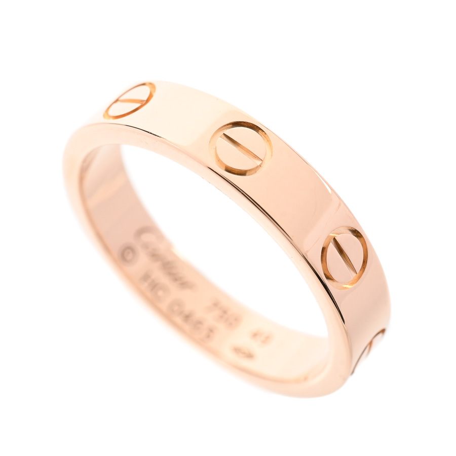 【中古A品】  カルティエ ミニラブリング  B4085049 K18ピンクゴールド 横浜関内店