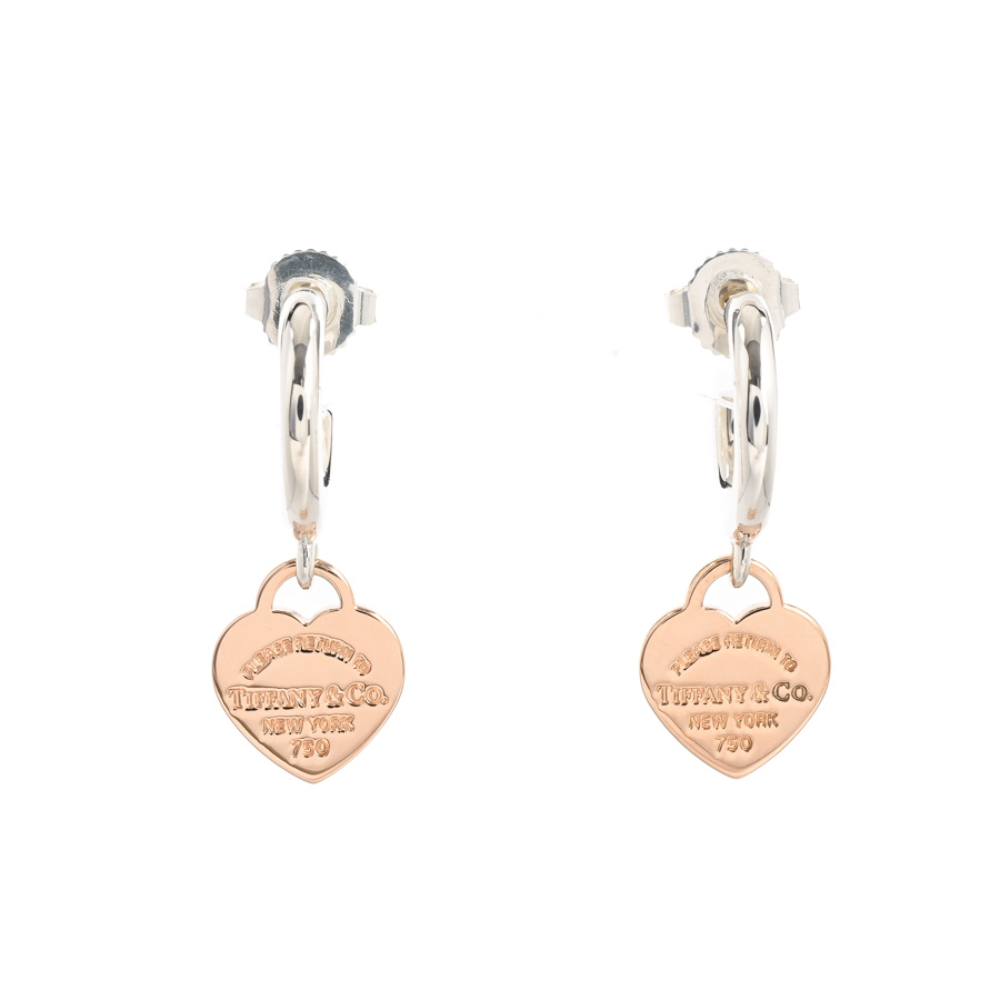 【中古A品】  ティファニー リターントゥハート   K18ピンクゴールド 元町本店