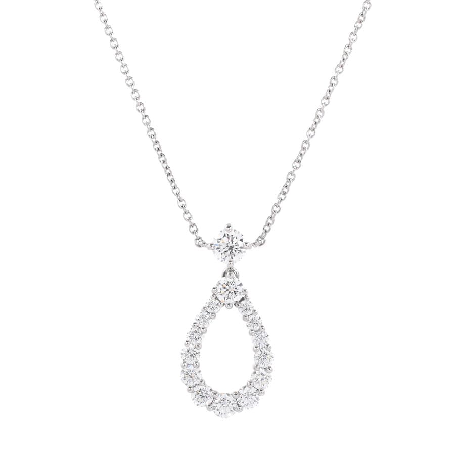 【中古A品】  ハリーウィンストン ループ エクストララージ  PEDPPLXLLP Pt950 元町本店