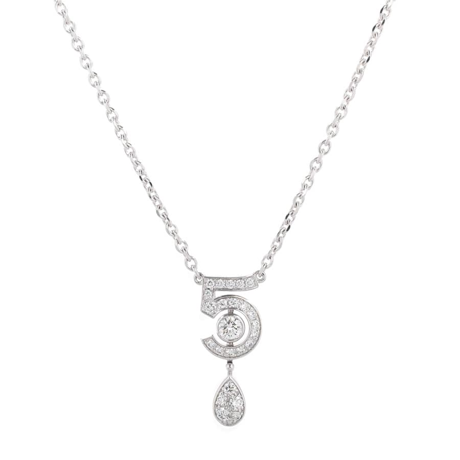 【中古A品】  シャネル エターナル シャネル No.5  J11991 K18ホワイトゴールド 銀座