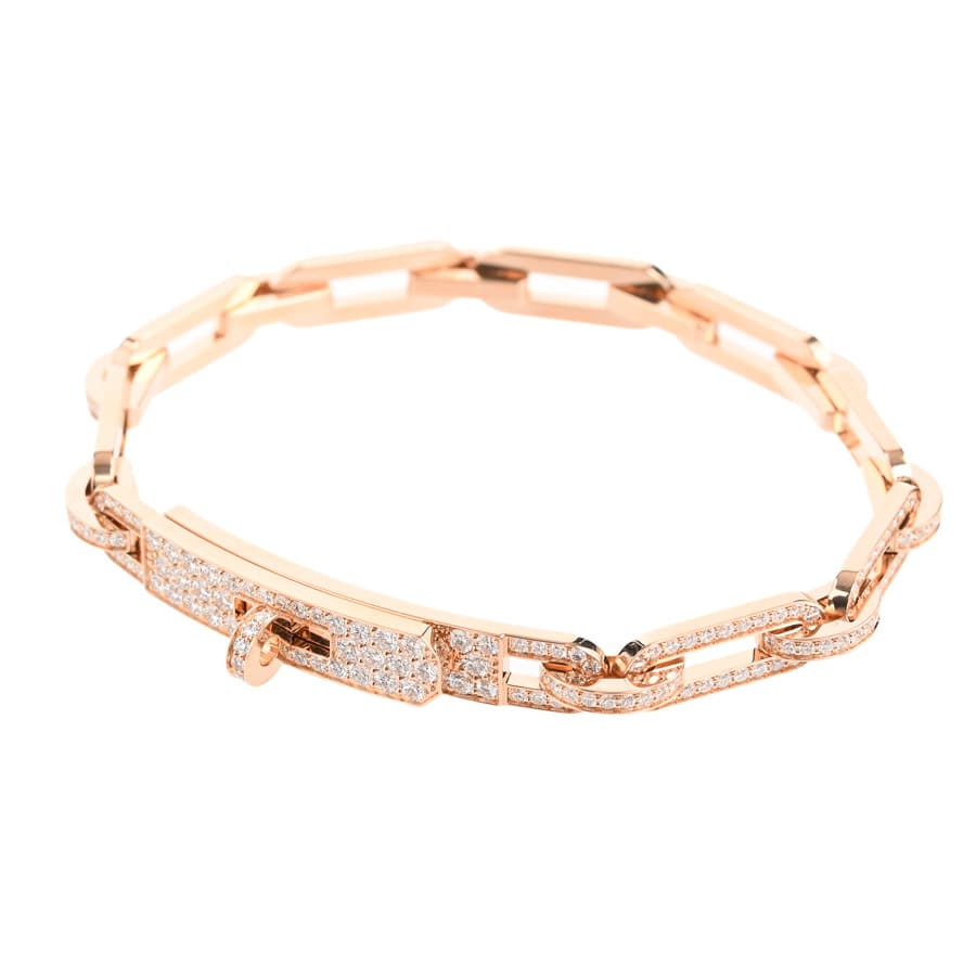 【中古A品】  エルメス ケリーチェーン  H218459B K18ピンクゴールド 横浜関内店