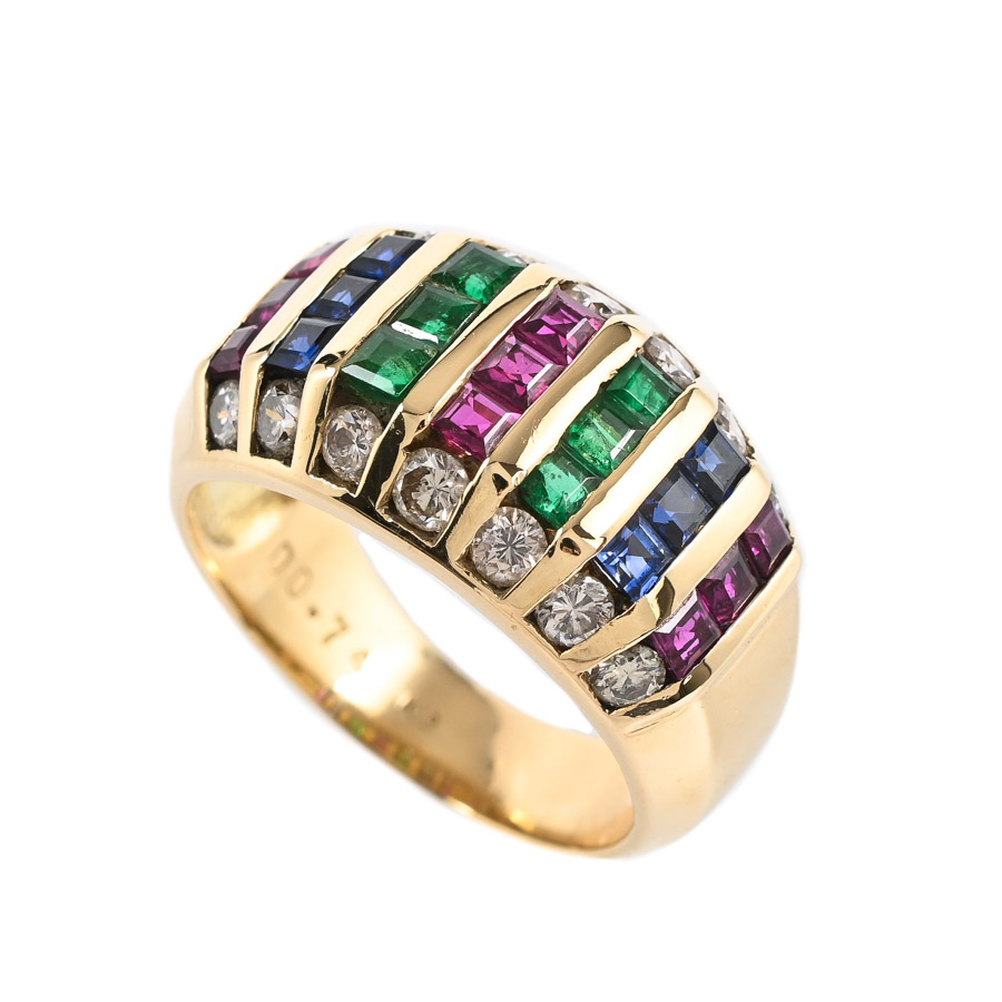 【中古A品】  ノンブランドジュエリー ソノ他 リング   K18YG 横浜関内店