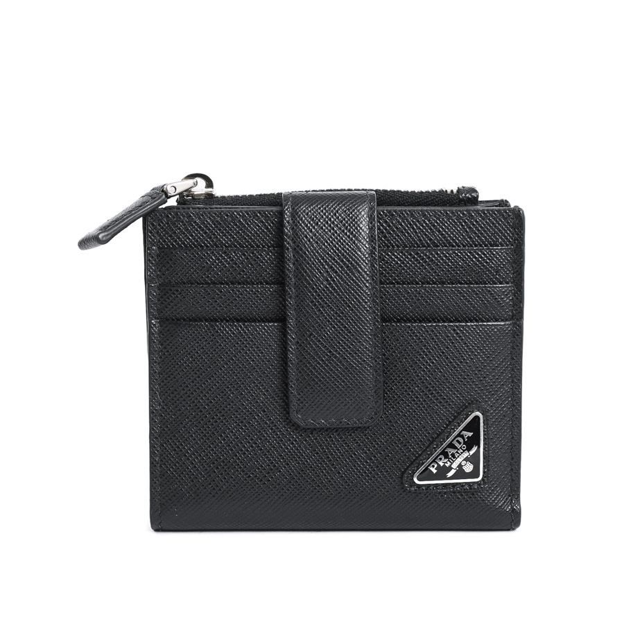【中古A品】  プラダ フタツオリサイフ  2MC066 サフィアノ 元町本店