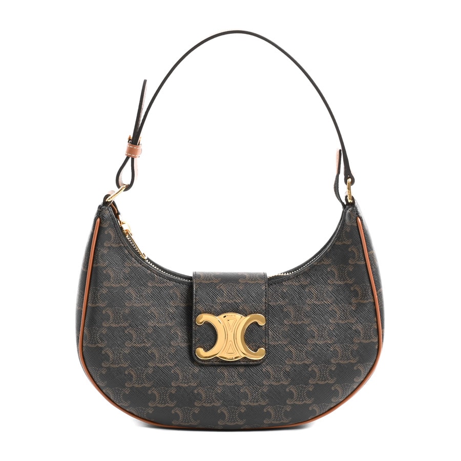 【中古A品】  セリーヌ ミディアムアヴァ  114492 トリオンフキャンバス THE YOKOHAMA FRONT