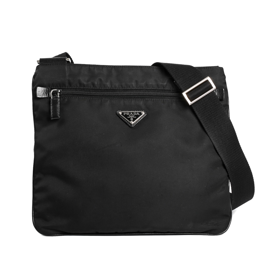 【中古AB品】  プラダ ロングショルダーバッグ   テスート 横浜関内店