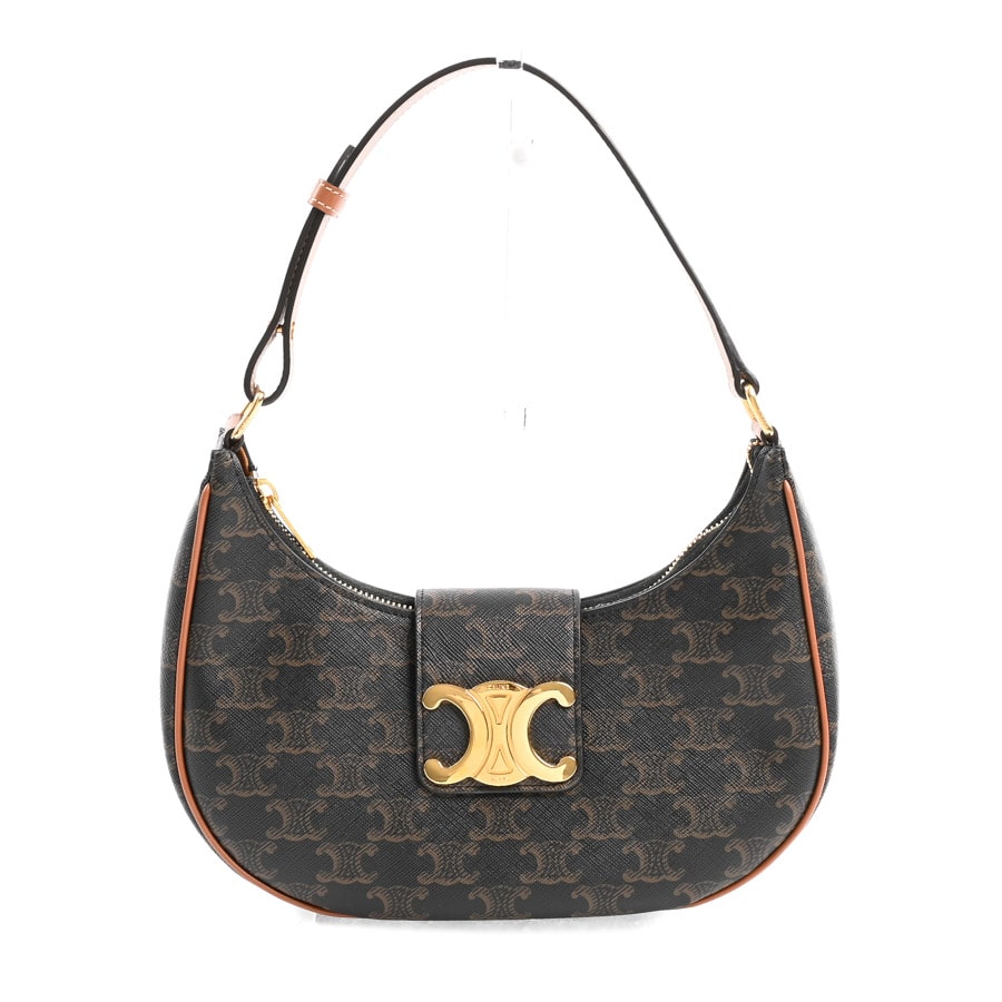 【中古A品】  セリーヌ ミディアムアヴァ  114492 トリオンフキャンバス 元町本店