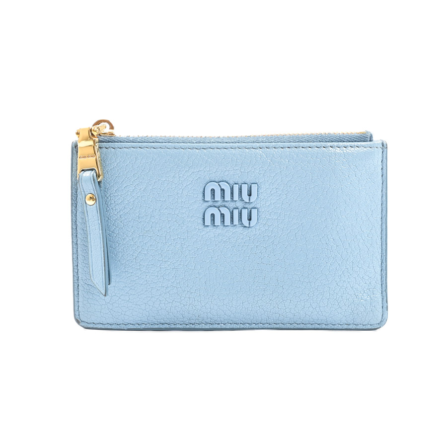 【中古A品】  ミュウミュウ フラグメントケース  5MB060 カタオシレザー 横浜関内店