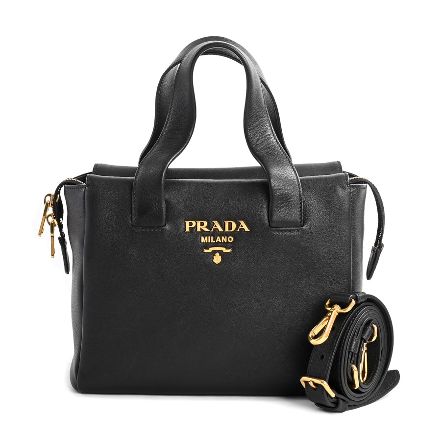 【中古A品】  プラダ 2WAYハンドバッグ  1BA344 カーフ 横浜関内店