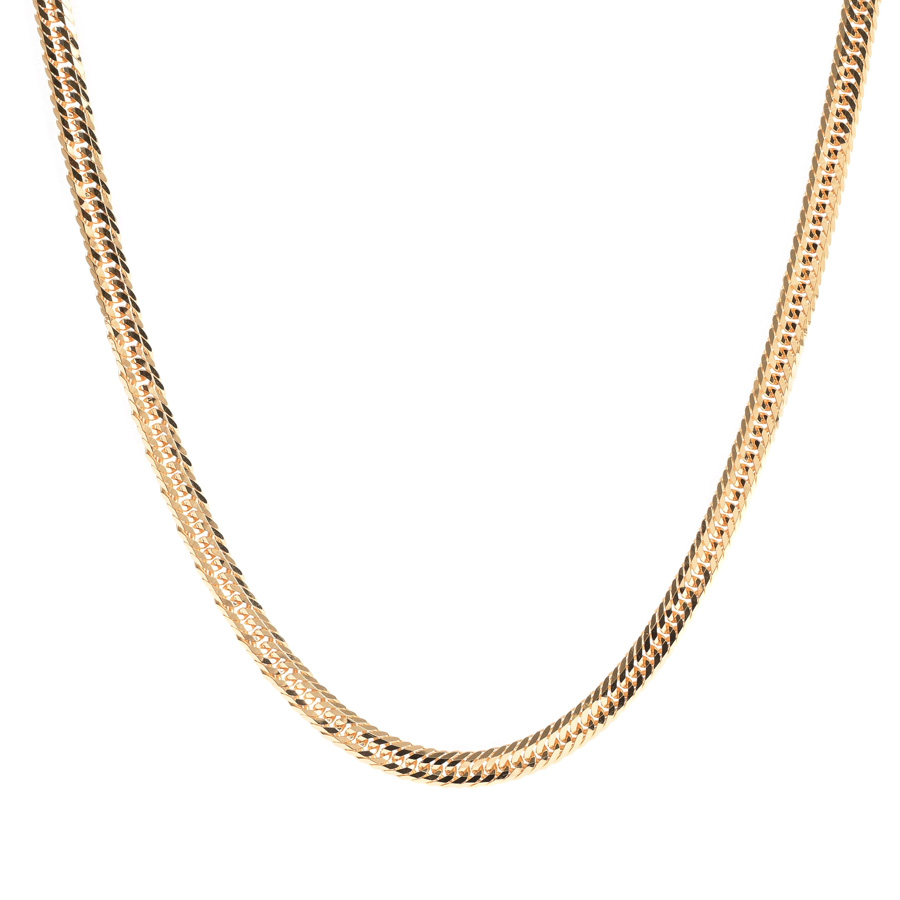 【中古A品】  ノンブランドジュエリー 喜平ネックレス 12面トリプル 50.6g   K18YG 横浜関内店