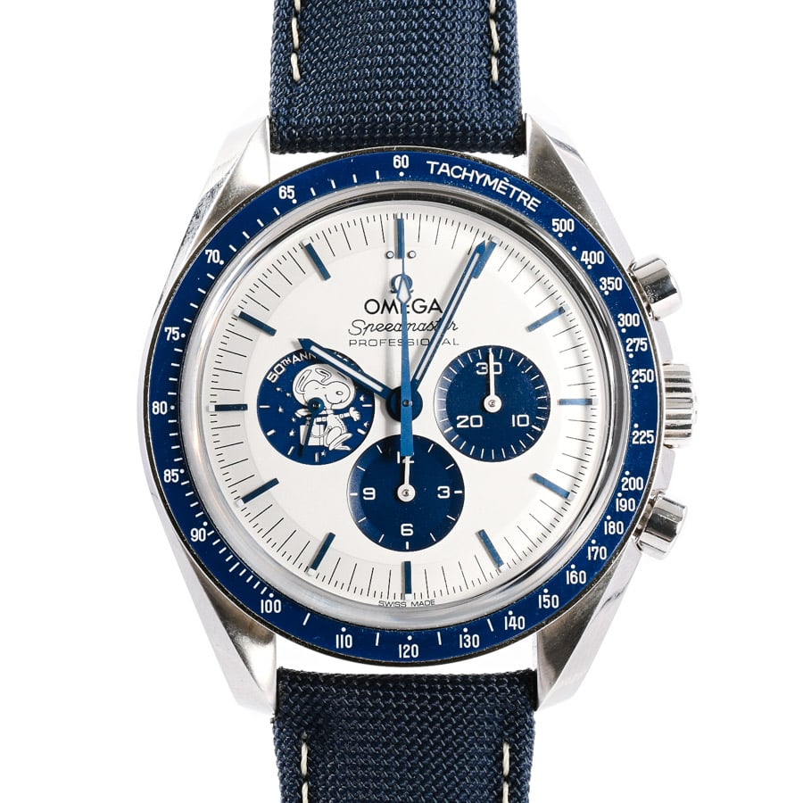 【中古SA品】  オメガ スピードマスター シルバースヌーピーアワード  310.32.42.50.02.001 ステンレス 銀座