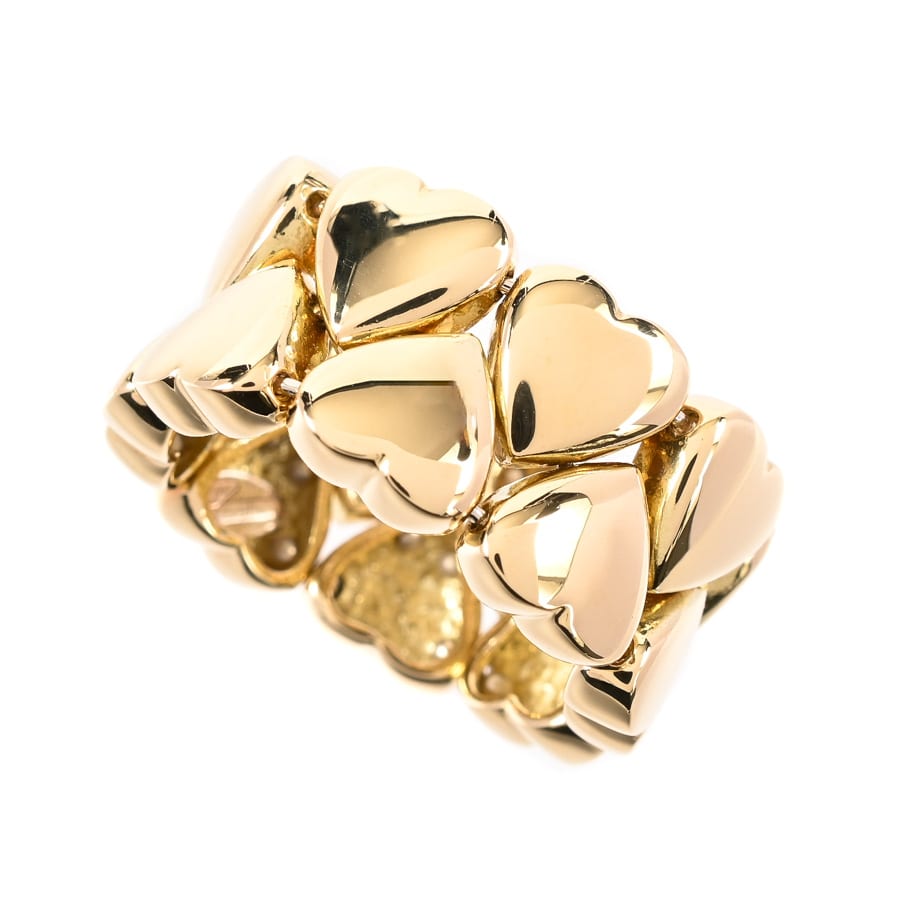 【中古A品】  ノンブランドジュエリー ハート   K18YG 横浜関内店