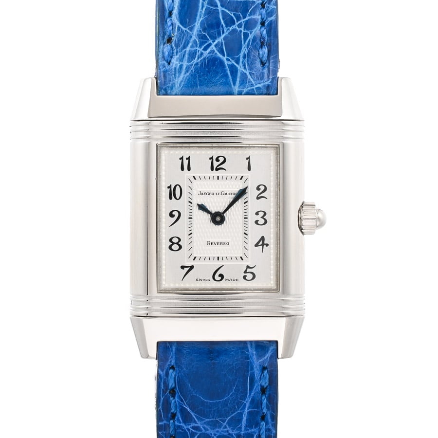 【中古A品】  ジャガールクルト レベルソ デュエット  Q2668420 ステンレス 銀座