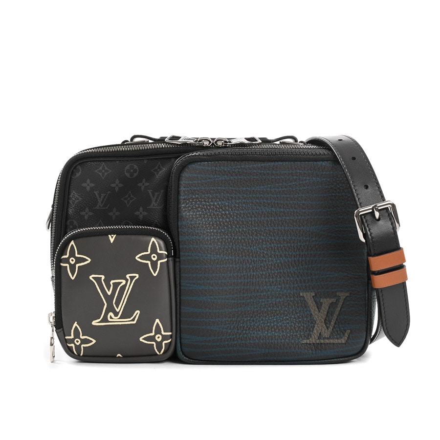 【中古A品】  ルイヴィトン メッセンジャーマルチポケット モノグラムエクリプス M45457  元町本店