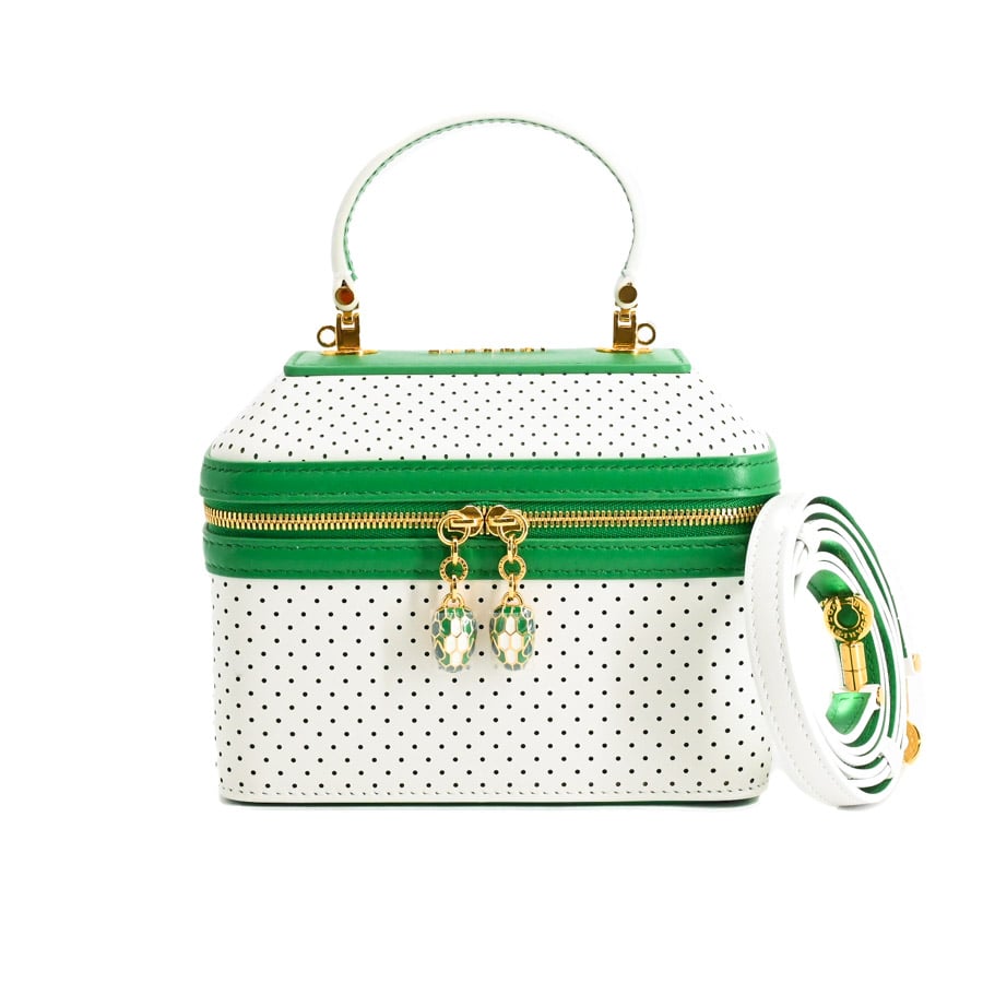 【中古A品】  ブルガリ ジュエリーボックス   カーフ 元町本店