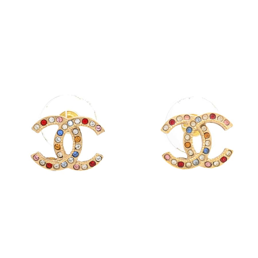 【中古A品】  シャネル ピアス   ゴールドメッキ 横浜関内店