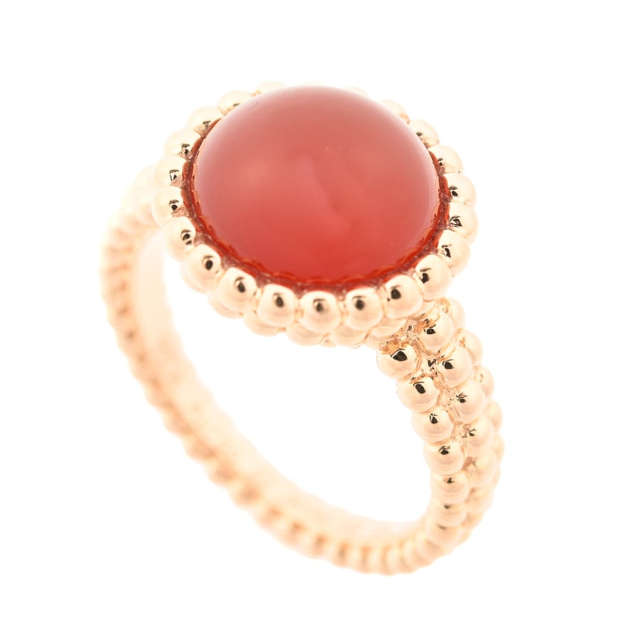 【中古A品】  ヴァンクリーフアーペル ペルレ クルール  VCARP4DR50 K18ピンクゴールド 元町本店