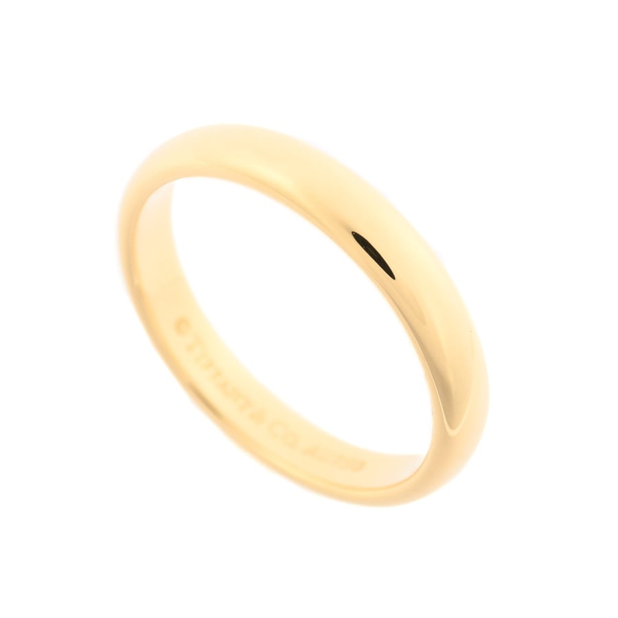 【中古A品】  ティファニー フォーエバー クラシックバンド   K18イエローゴールド 横浜関内店