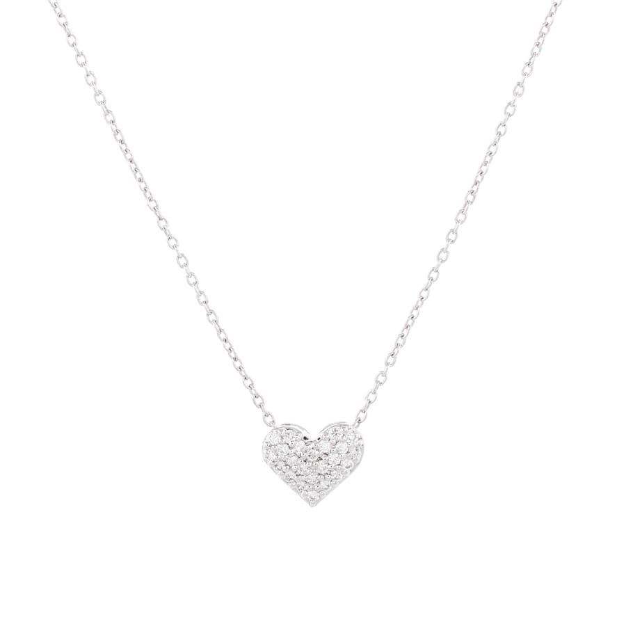 【中古A品】  ポンテヴェキオ ハート   K18ホワイトゴールド THE YOKOHAMA FRONT