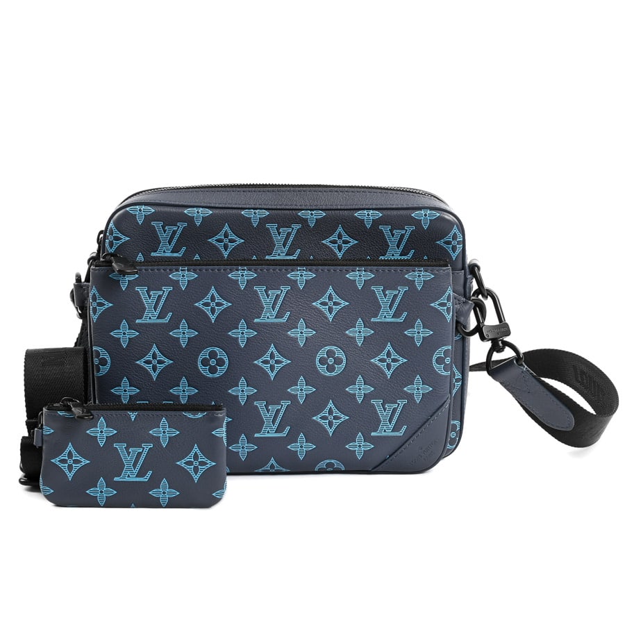 【中古A品】  ルイヴィトン トリオメッセンジャー モノグラムシャドウ M46604  元町本店