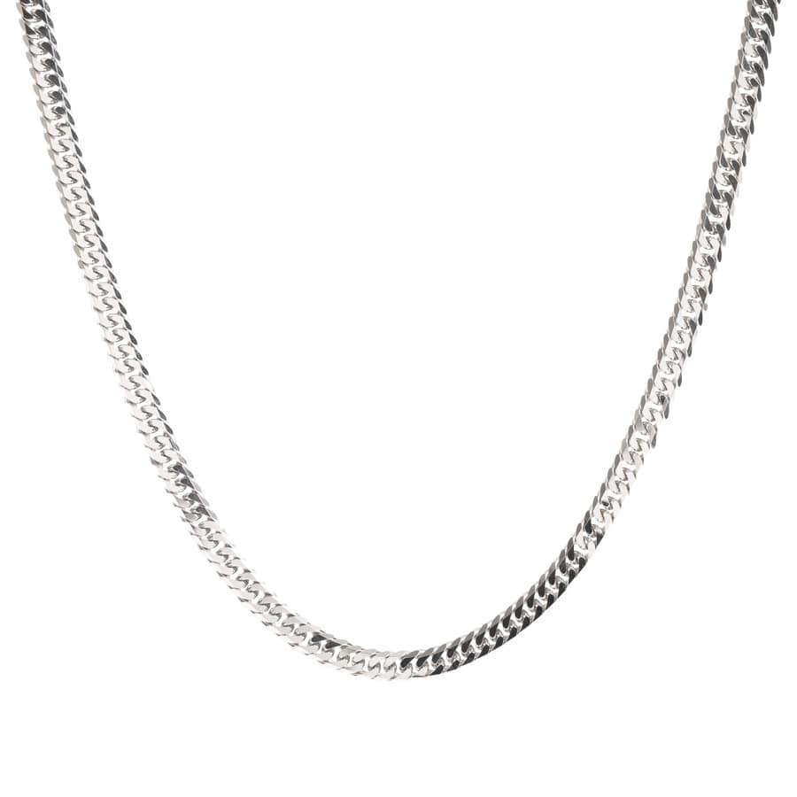 【中古A品】  ノンブランドジュエリー 喜平ネックレス 6面ダブル 70.9g   プラチナ850 元町本店