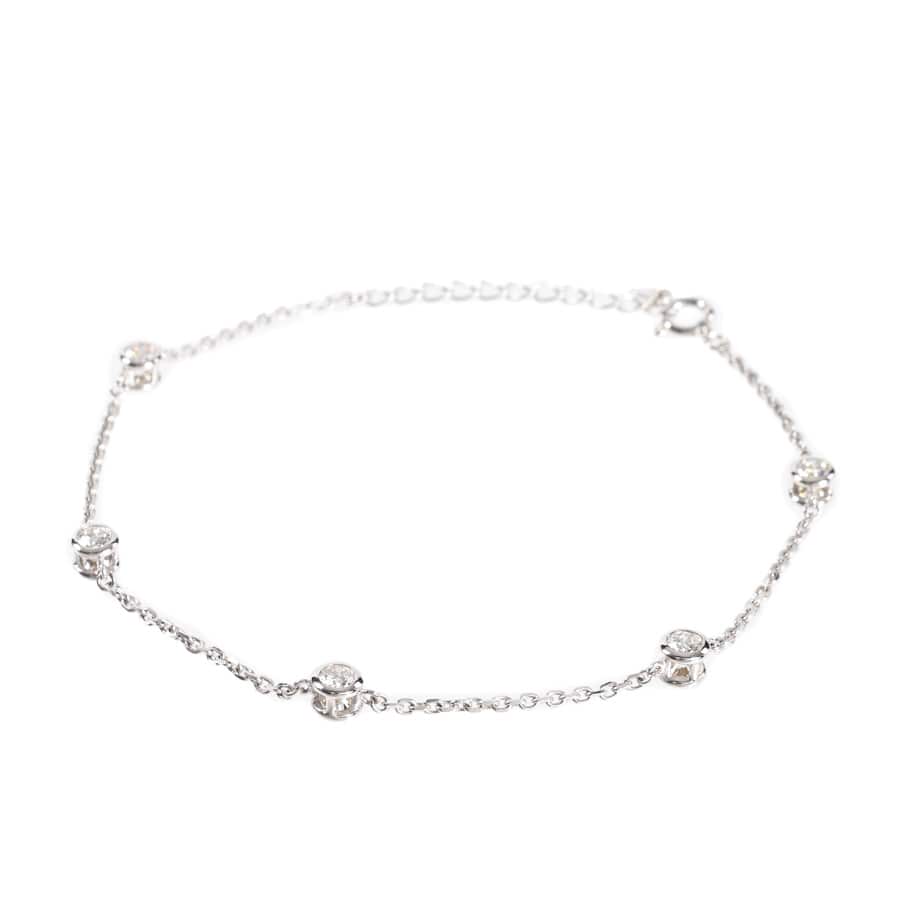 【中古A品】  ノンブランドジュエリー ステーション   K18ホワイトゴールド 横浜関内店