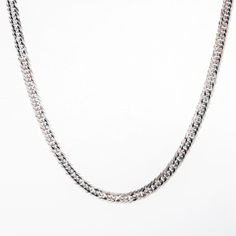 【新品】  ノンブランドジュエリー 喜平ネックレス 12面トリプル 51.3g   プラチナ1000 THE YOKOHAMA FRONT