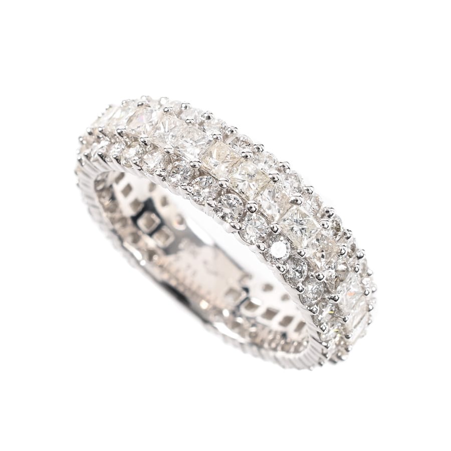 【中古A品】  ノンブランドジュエリー ダイヤ リング   K18ホワイトゴールド 横浜関内店