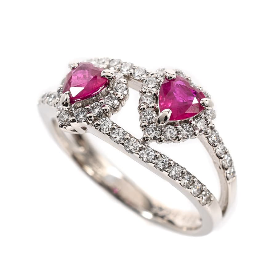 【中古A品】  ノンブランドジュエリー ルビー リング   プラチナ900 横浜関内店