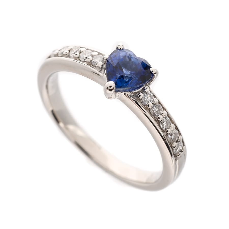 【中古A品】  ノンブランドジュエリー サファイア リング   プラチナ900 横浜関内店