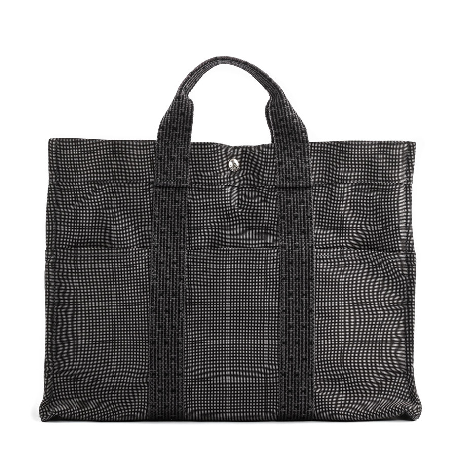 【中古AB品】  エルメス エールラインMM   キャンバス 元町本店