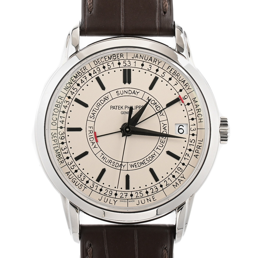 【中古A品】  パテックフィリップ コンプリケーション カラトラバ ウィークリーカレンダー  5212A-001 ステンレス 銀座
