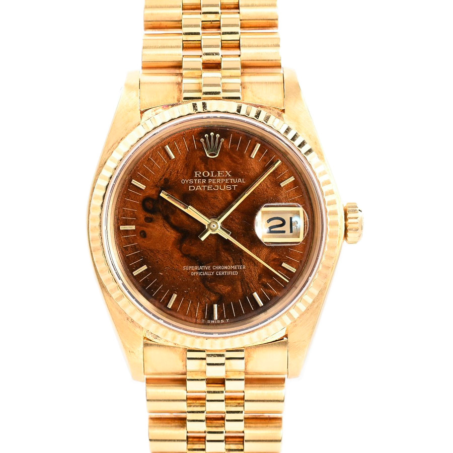 【ヴィンテージ】  ロレックス デイトジャスト  16018 イエローゴールド 銀座