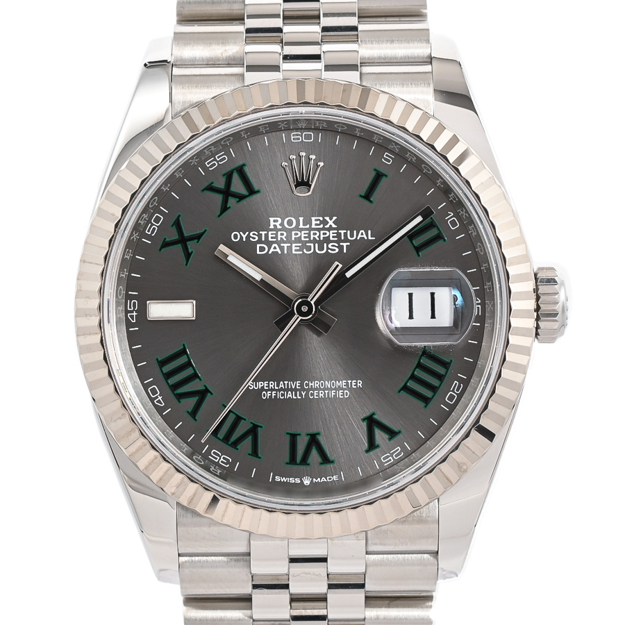 【中古A品】  ロレックス デイトジャスト36  126234/J ステンレス/ホワイトゴールド 横浜関内店