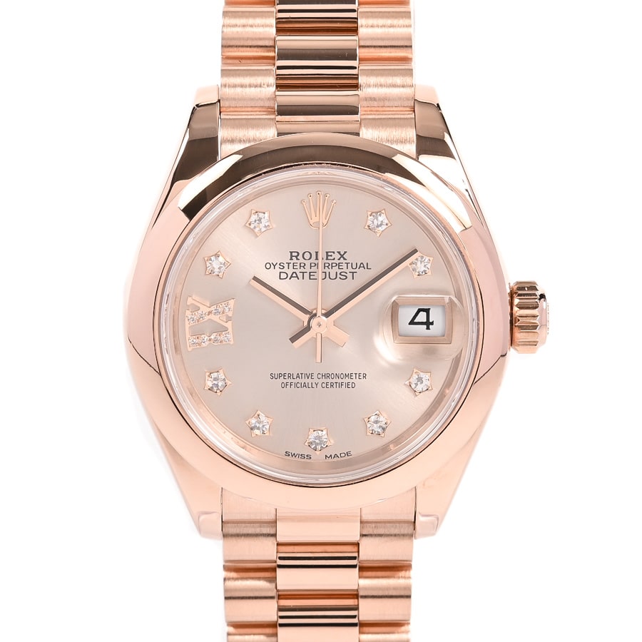 【中古A品】  ロレックス デイトジャスト28  279165G ピンクゴールド 銀座