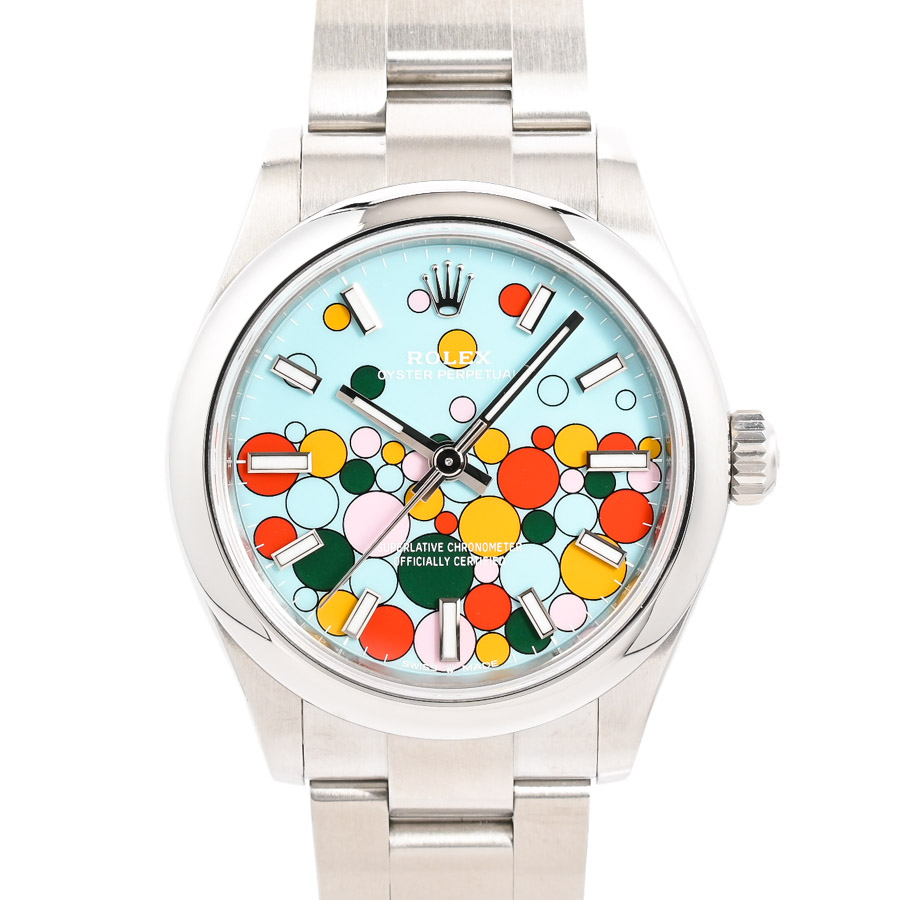 【中古A品】  ロレックス オイスターパーペチュアル31  277200 ステンレス THE YOKOHAMA FRONT