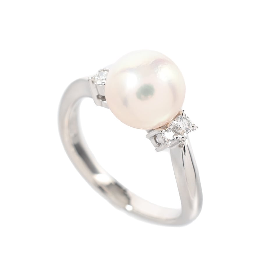 【中古A品】  タサキ パール リング   Pt900 新宿歌舞伎町店