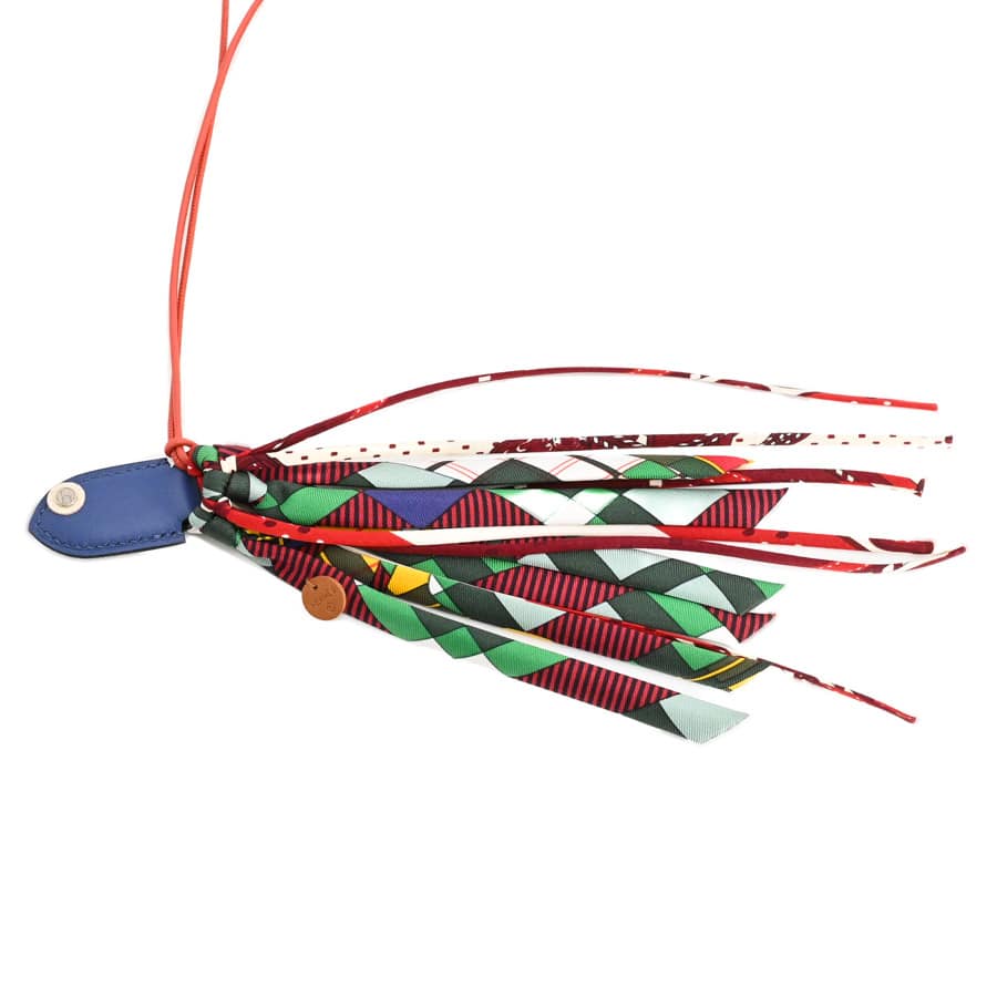 【未使用品】  エルメス プティアッシュチャーム   シルク 元町本店