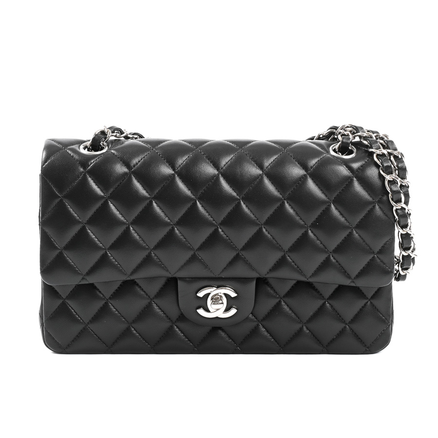 【中古A品】  シャネル 11.22クラシックハンドバッグ  A01112 ラムスキン 元町本店