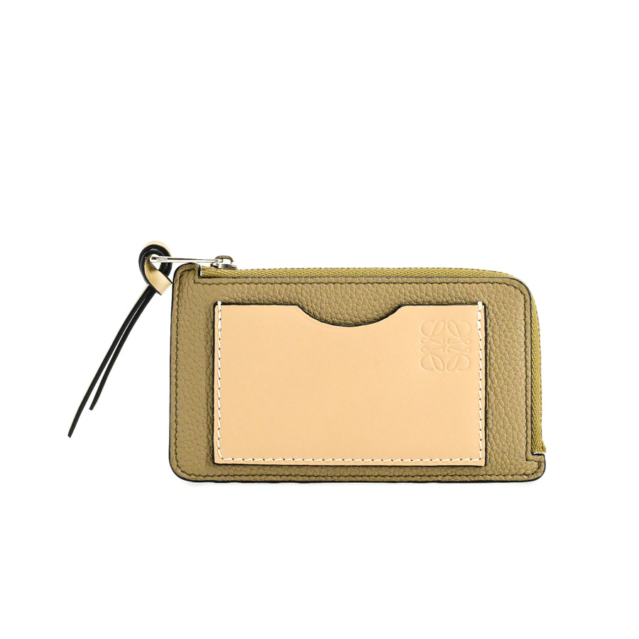 【中古A品】  ロエベ コインカードホルダー  C660Z40X04 カタオシレザー THE YOKOHAMA FRONT