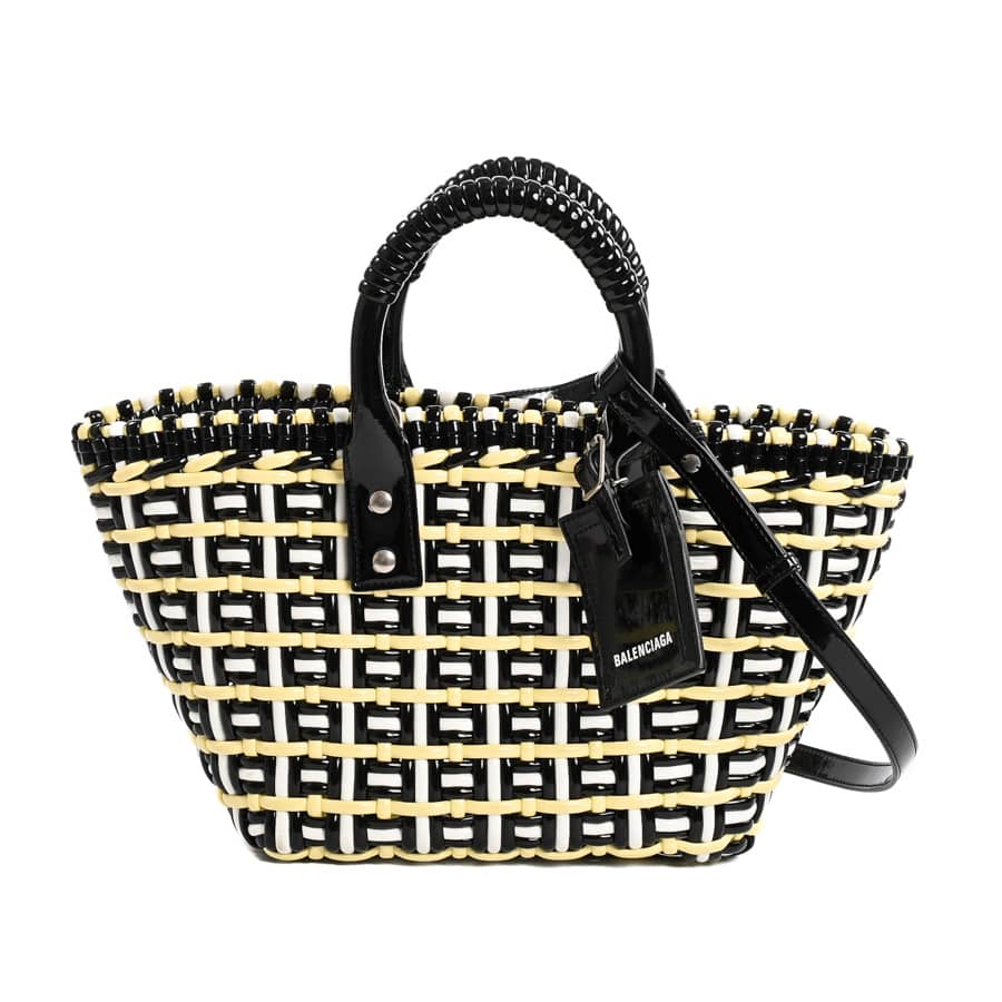 【中古A品】  バレンシアガ ビストロバスケットXS  671342 パテントレザー 横浜関内店