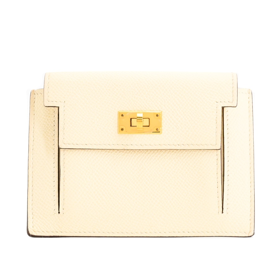 【中古AB品】  エルメス ケリーポケットコンパクト   ヴォーエプソン 新宿歌舞伎町店