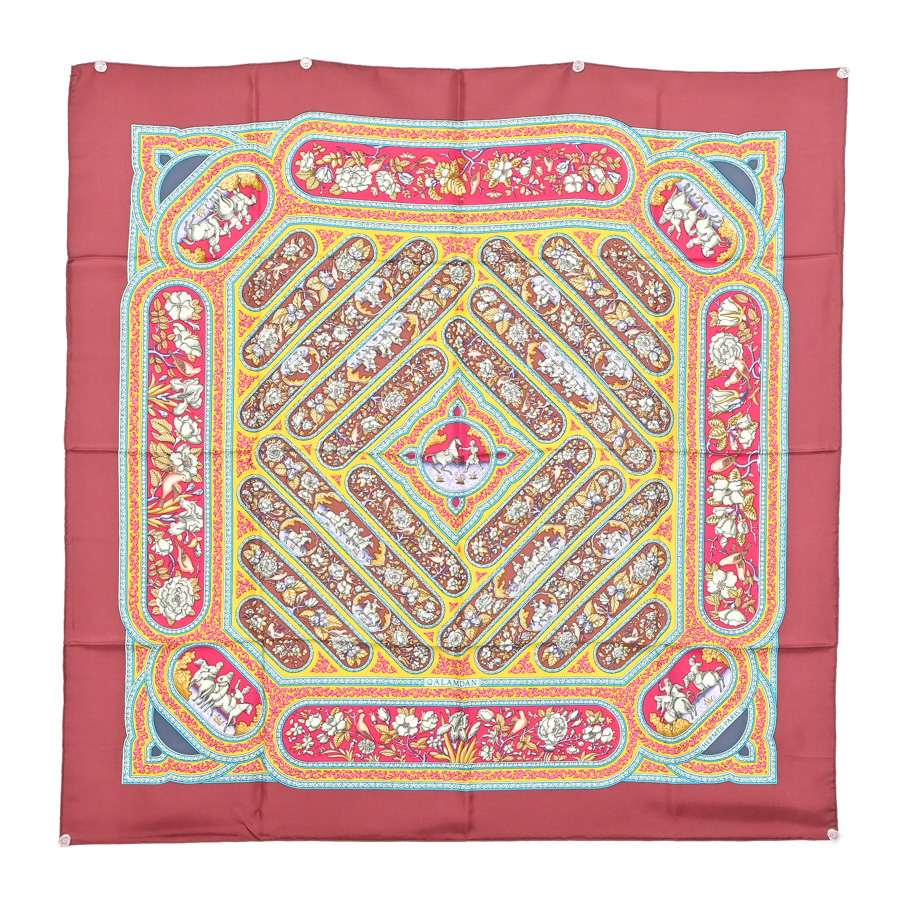 【中古A品】  エルメス カレ90   シルク 元町本店