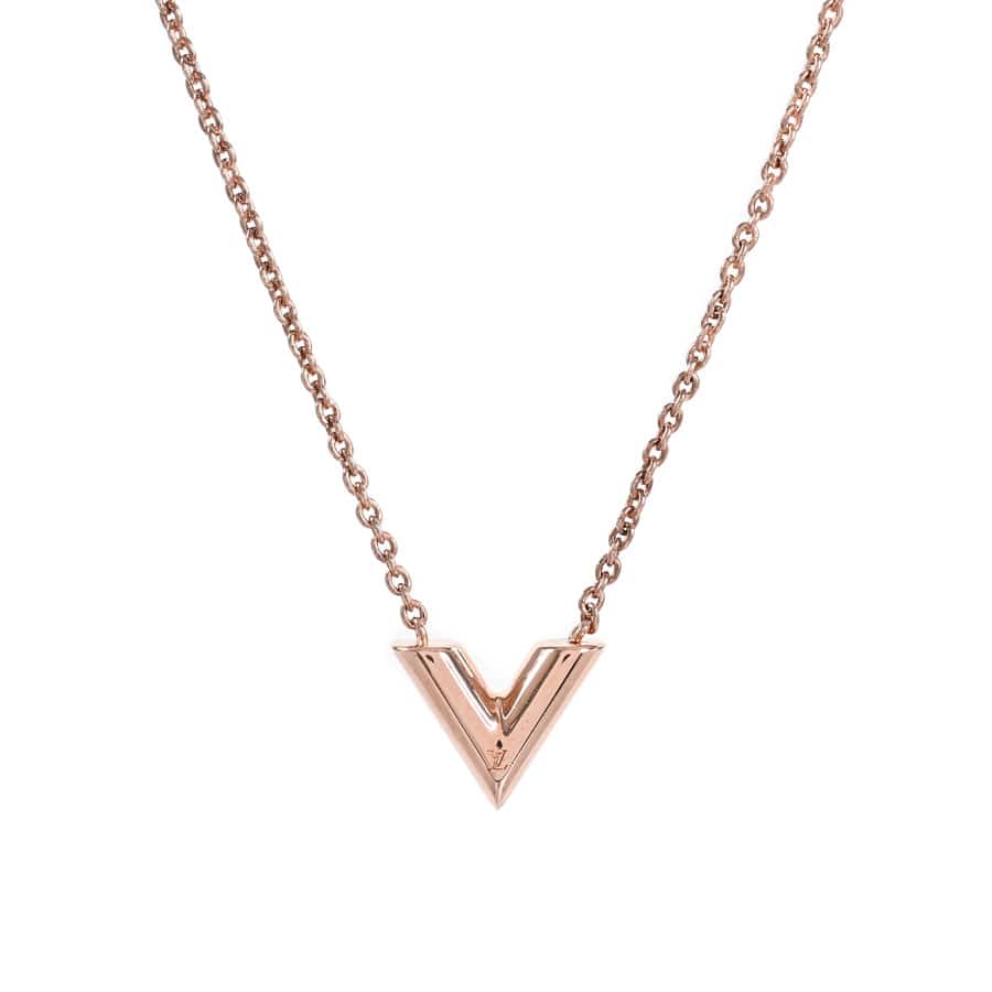 【中古A品】  ルイヴィトン エセンシャルV  M80137 ローズゴールド THE YOKOHAMA FRONT