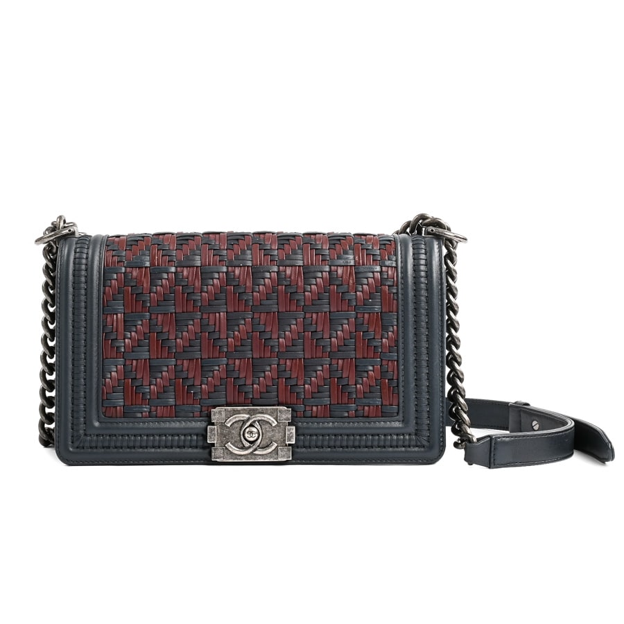 【中古B品】  シャネル ボーイシャネルチェーンショルダー ボーイシャネル A67086 カーフ 横浜関内店